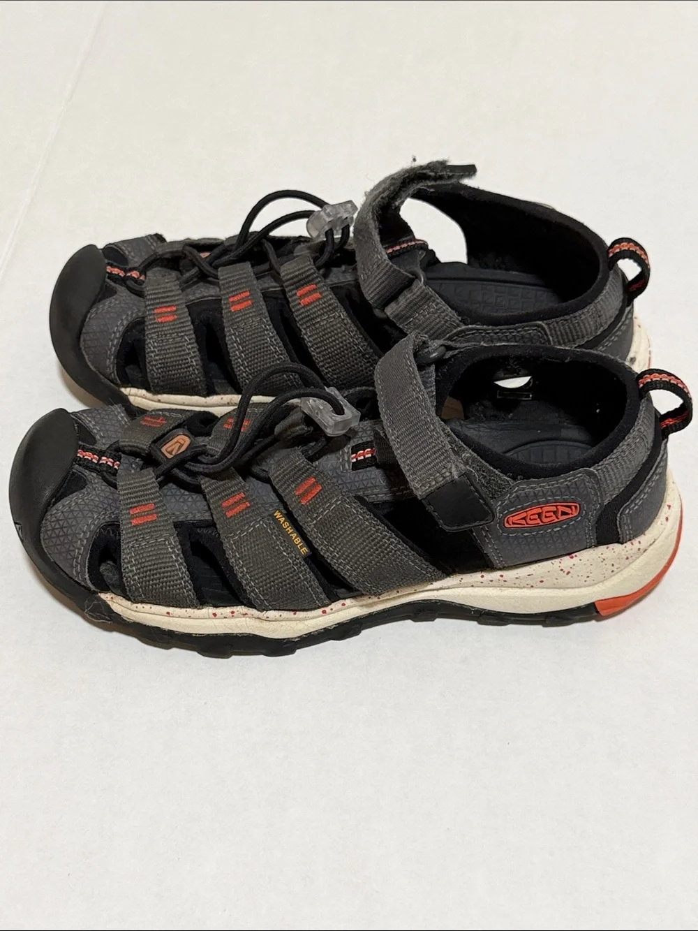 KEEN Newport Neo H2 Sandals - Black Grey Kid’s Size 2